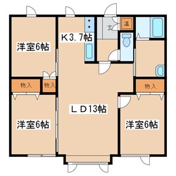 ハイツラルゴの物件間取画像